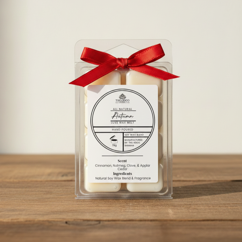 Autumn - Luxe Hand-Poured Natural Soy Wax Melts by The Good Shaman