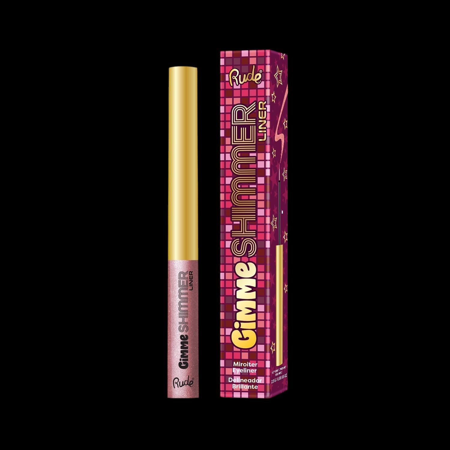 RUDE Gimme Shimmer Liner - Firecracker by VYSN
