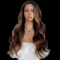 Giselle Glueless 5x5 HD Lace Professionally Colored 100% Human Hair Closure Wig by Private Label