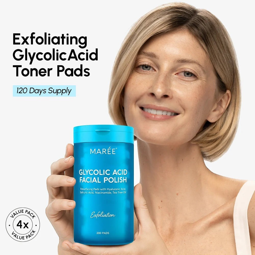 Glycolic Acid Pads 200 PCS by Maree