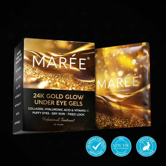 24K Gold Anti-Aging Eye Patches by Maree