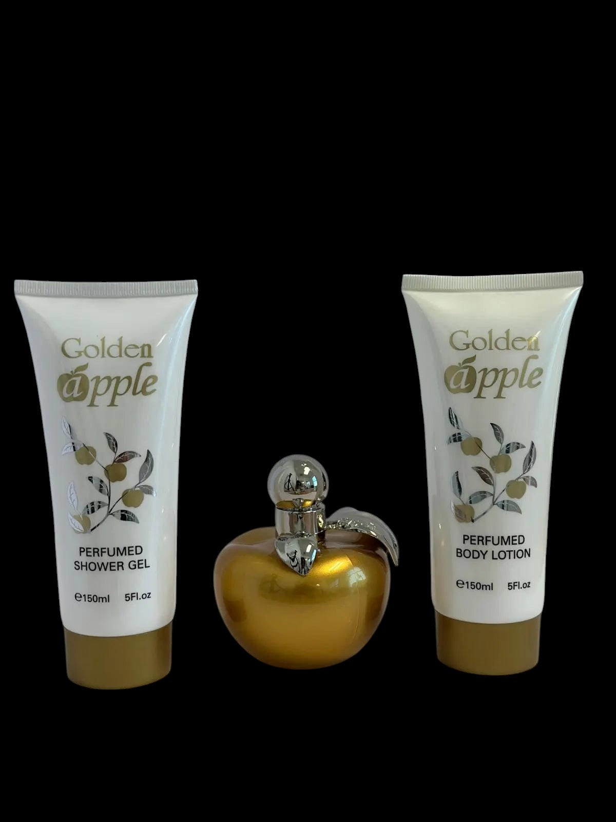 Golden Apple For Women EDP Spray (3pc Gift Set) by perfumesandrea