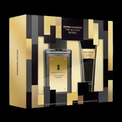 Golden Secret By Antonio Banderas For Men (2pc Gift Set) by perfumesandrea