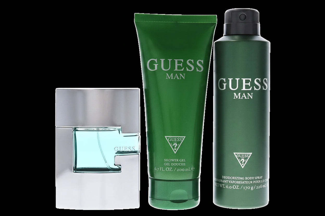 Green By Guess For Men (3pc Gift Set) by perfumesandrea