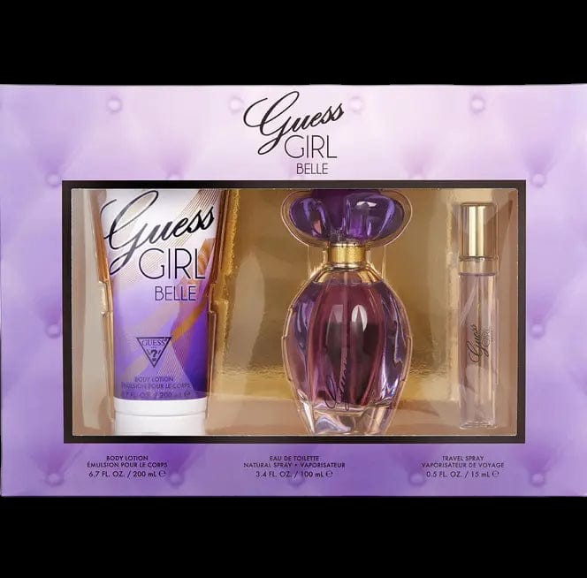 Guess Girl Belle Set 3p 3.4 oz W Spray by perfumesandrea