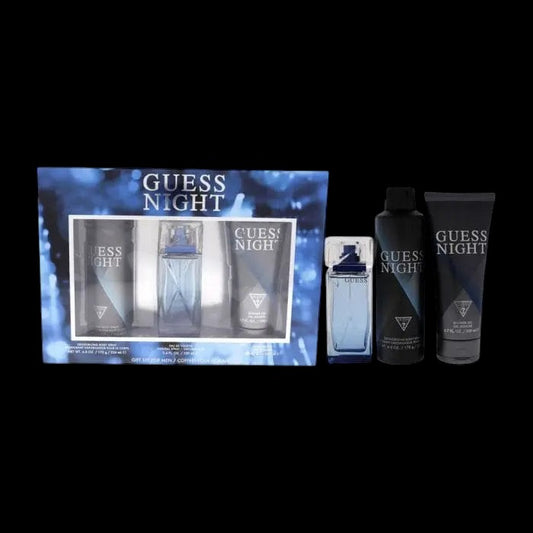 Guess Night By Guess For Men 3Pcs Set EDT Spray by perfumesandrea