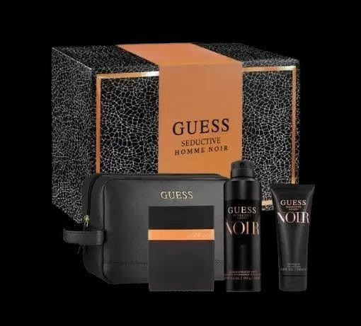 Guess Seductive Homme Noir 4pc Gift Set For Men's by perfumesandrea