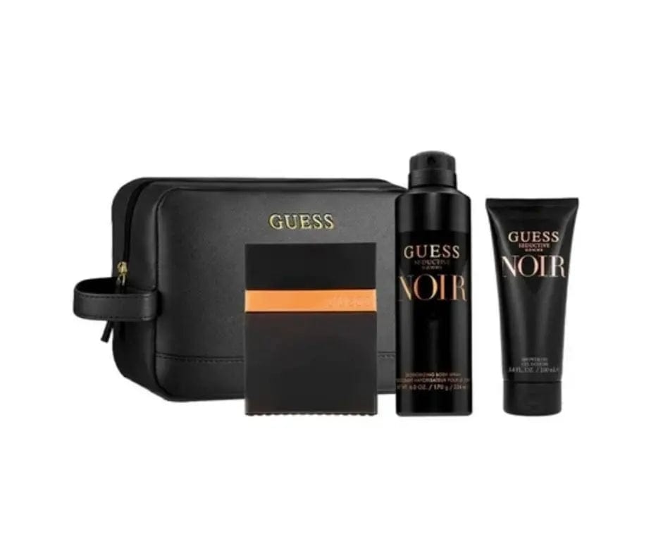 Guess Seductive Homme Noir 4pc Gift Set For Men's by perfumesandrea