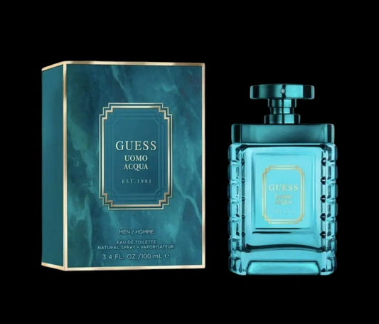 Guess Uomo Acqua For Men 3.4oz Eau De Toilette Spray by perfumesandrea