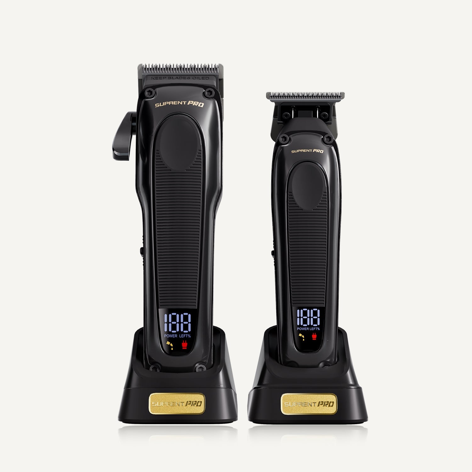 The Black Obsidian Clipper and Trimmer Set-Supplier-specific by SUPRENT US