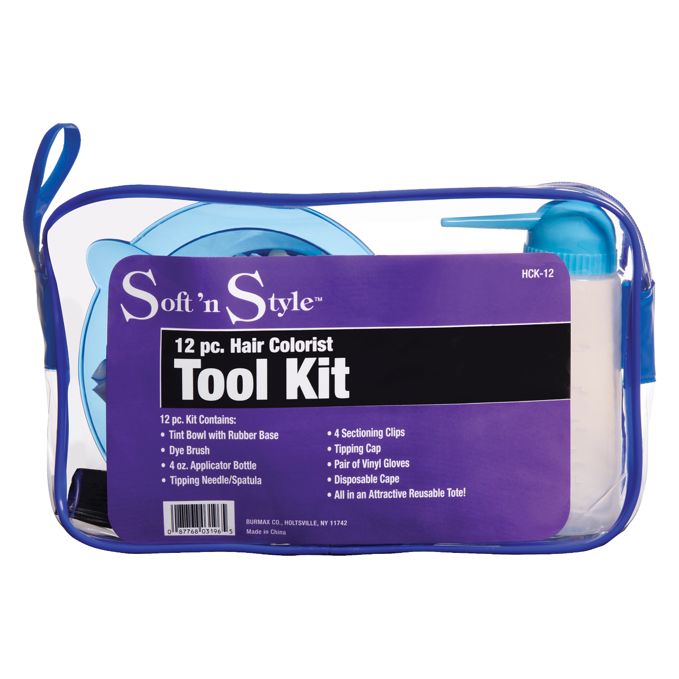 Soft 'n Style Hair Colorist Tool Kit - 12 pc by Beauty Supply 123 Outlet