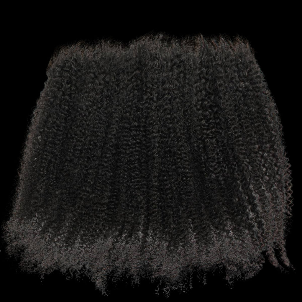 Afro Kinky 13x6 HD Lace Human Hair Frontal by Private Label
