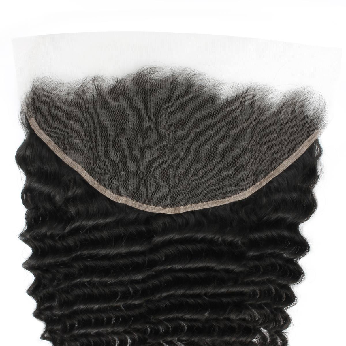 Deep Wave 13x6 HD Lace Human Hair Frontal by Private Label