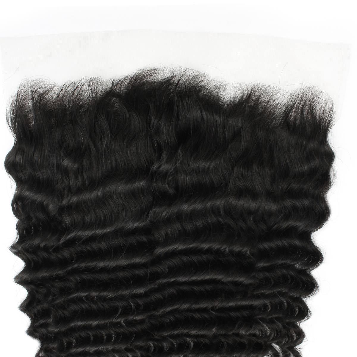 Deep Wave 13x6 HD Lace Human Hair Frontal by Private Label
