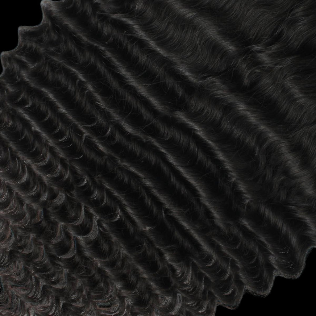 Deep Wave 13x6 HD Lace Human Hair Frontal by Private Label