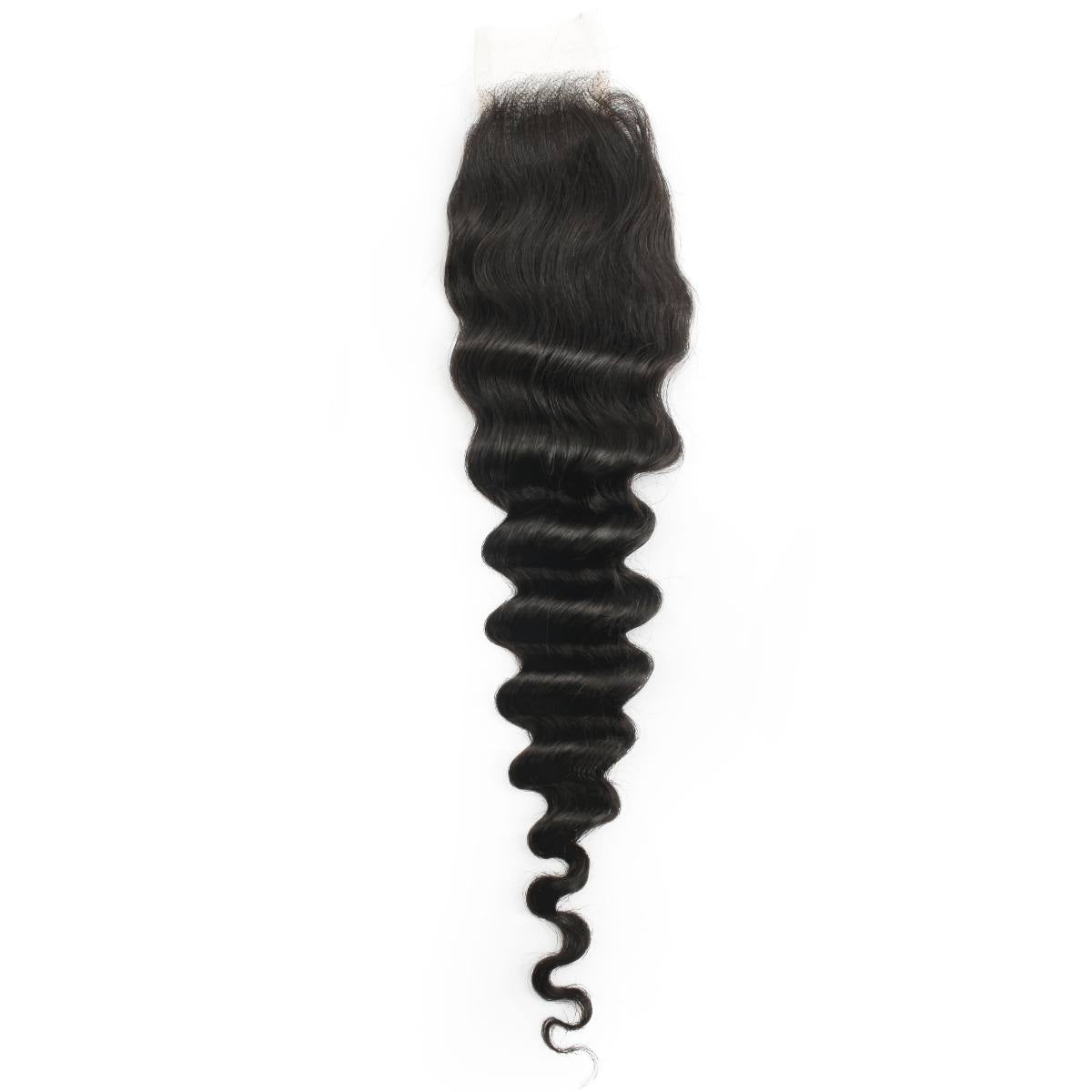 Deep Wave 2x6 HD Lace Human Hair Closure by Private Label