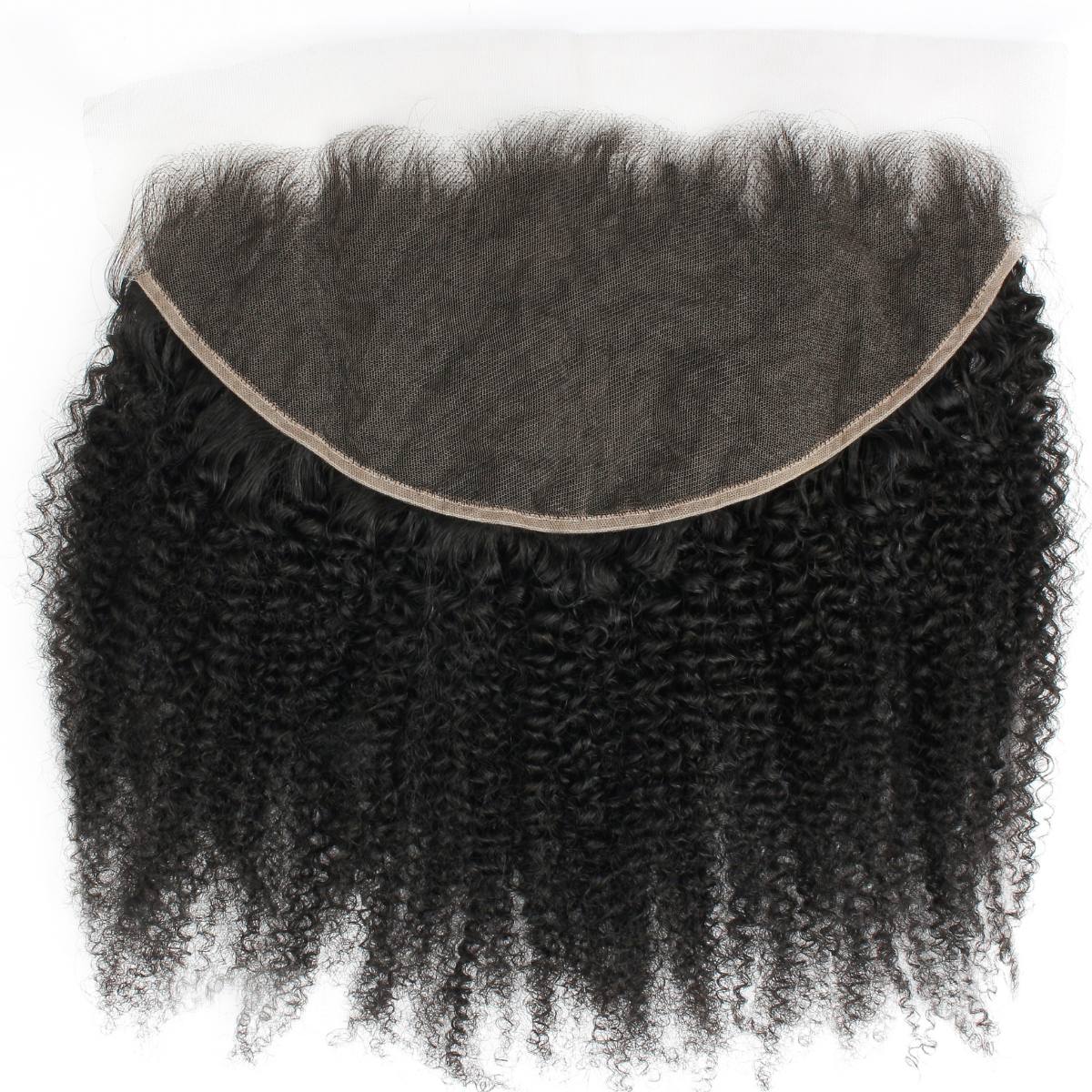 Afro Kinky 13x6 HD Lace Human Hair Frontal by Private Label