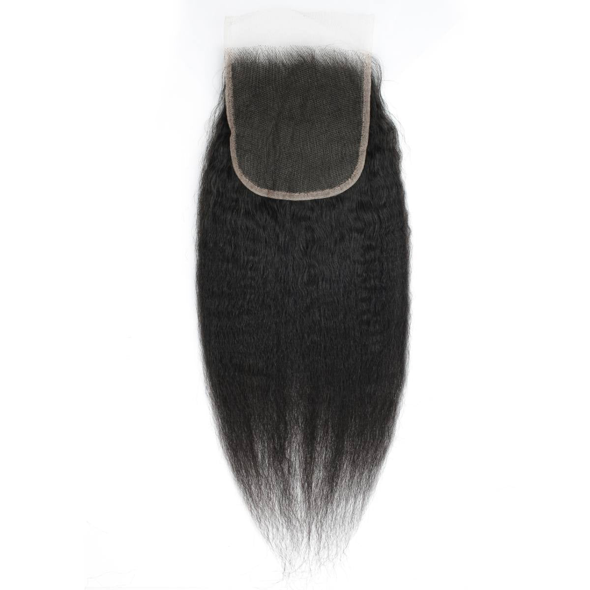 Kinky Straight 5x5 HD Lace Human Hair Closure by Private Label