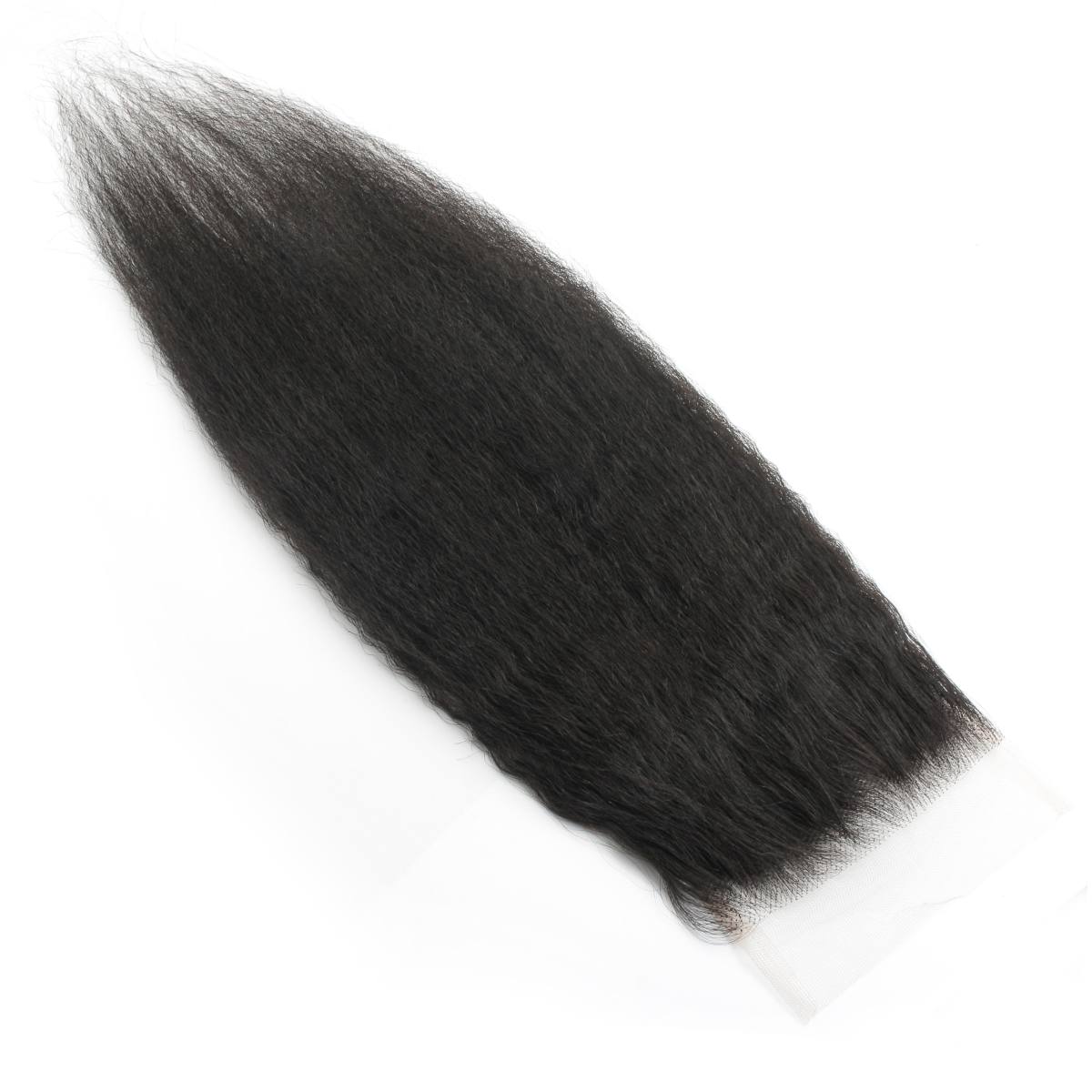 Kinky Straight 5x5 HD Lace Human Hair Closure by Private Label