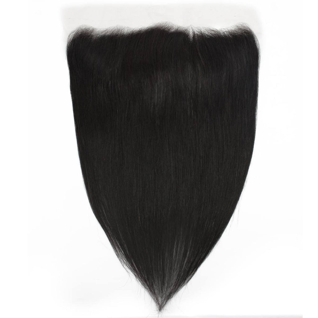 Brazilian Straight 13x4 HD Lace Human Hair Frontal by Private Label