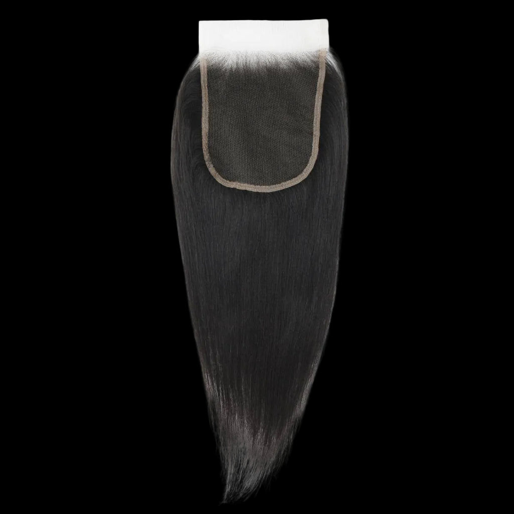 Yaki Straight 5x5 HD Lace Human Hair Closure by Private Label