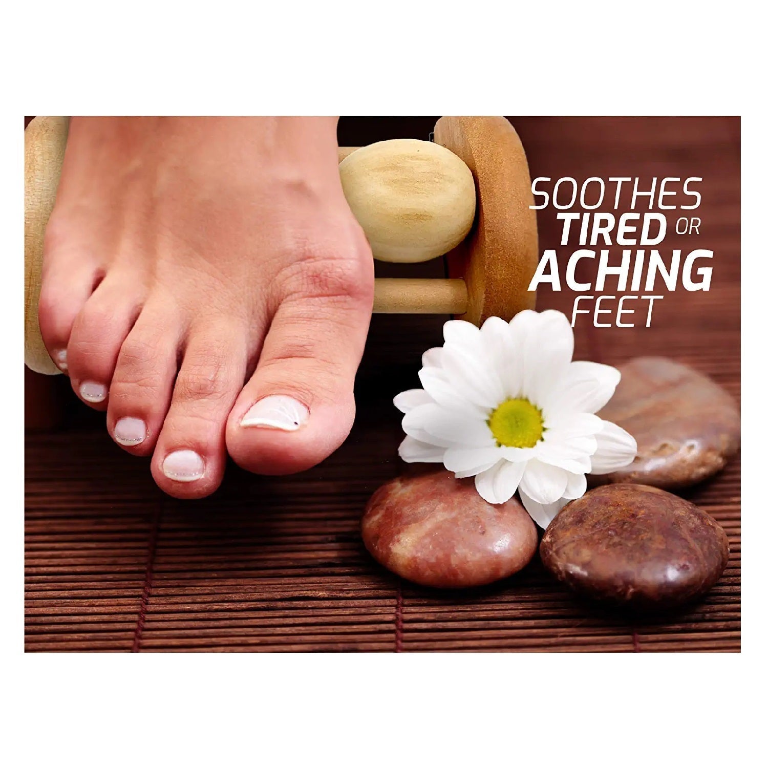 All Natural Wooden Foot Massager Roller by Pursonic by VYSN