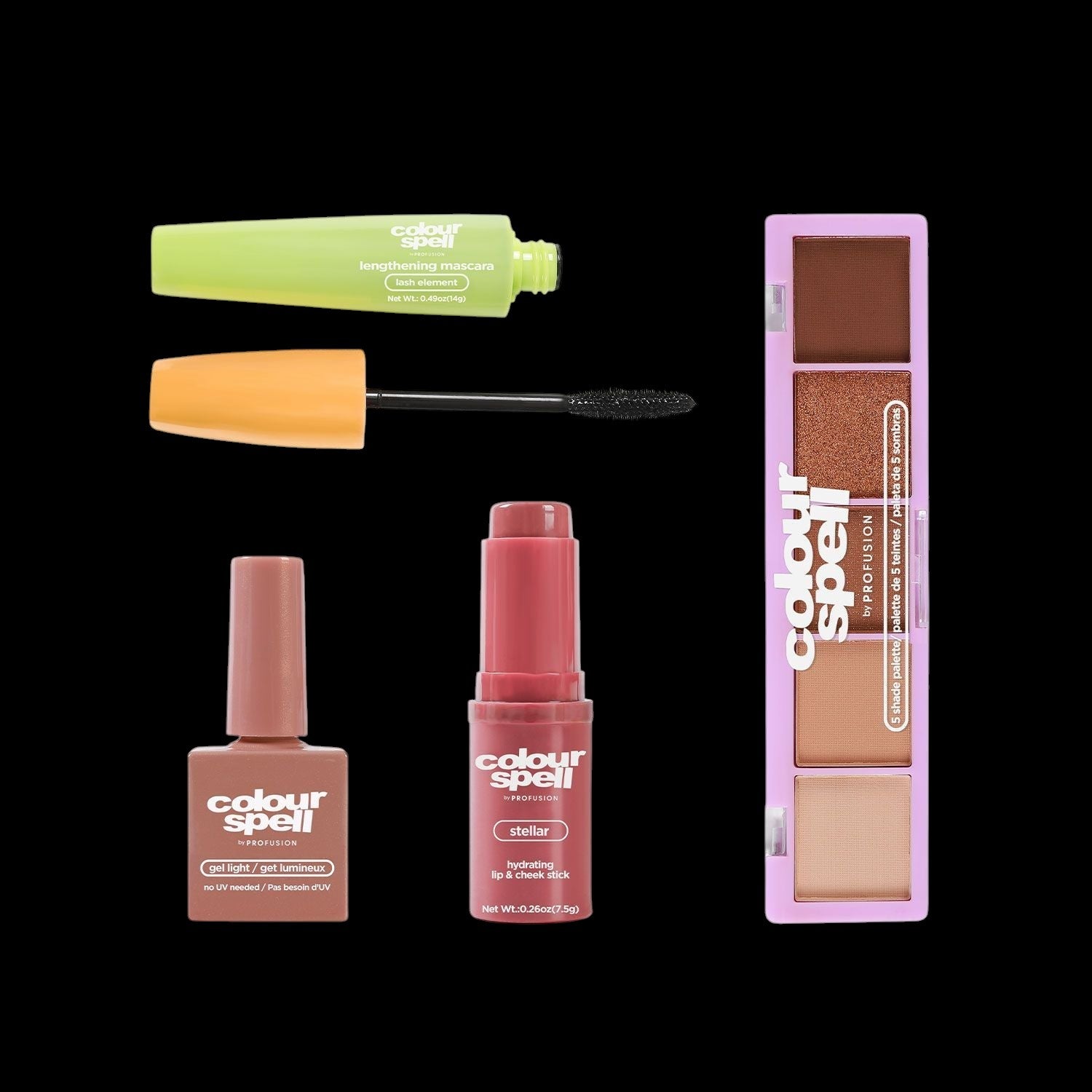 Take Notes Collection- Nail Polish, Blush, Shadow & Mascara by ColourSpell