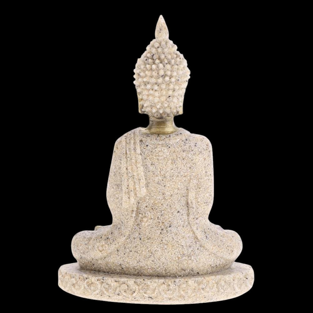 Miniature Sandstone Meditation Buddha by The Good Shaman
