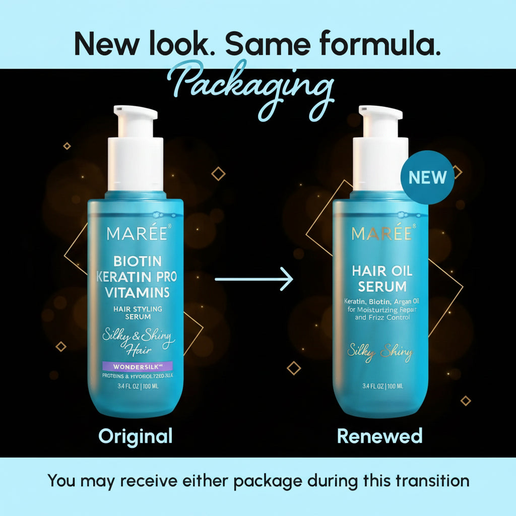 Keratin Oil Serum for Dry & Damaged Hair by Maree
