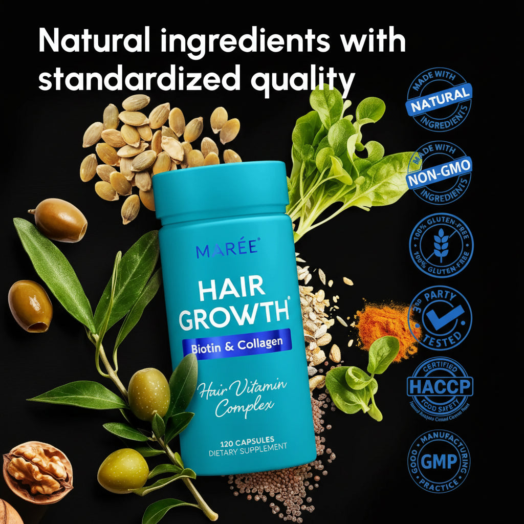 Biotin & Collagen Hair Growth Complex by Maree