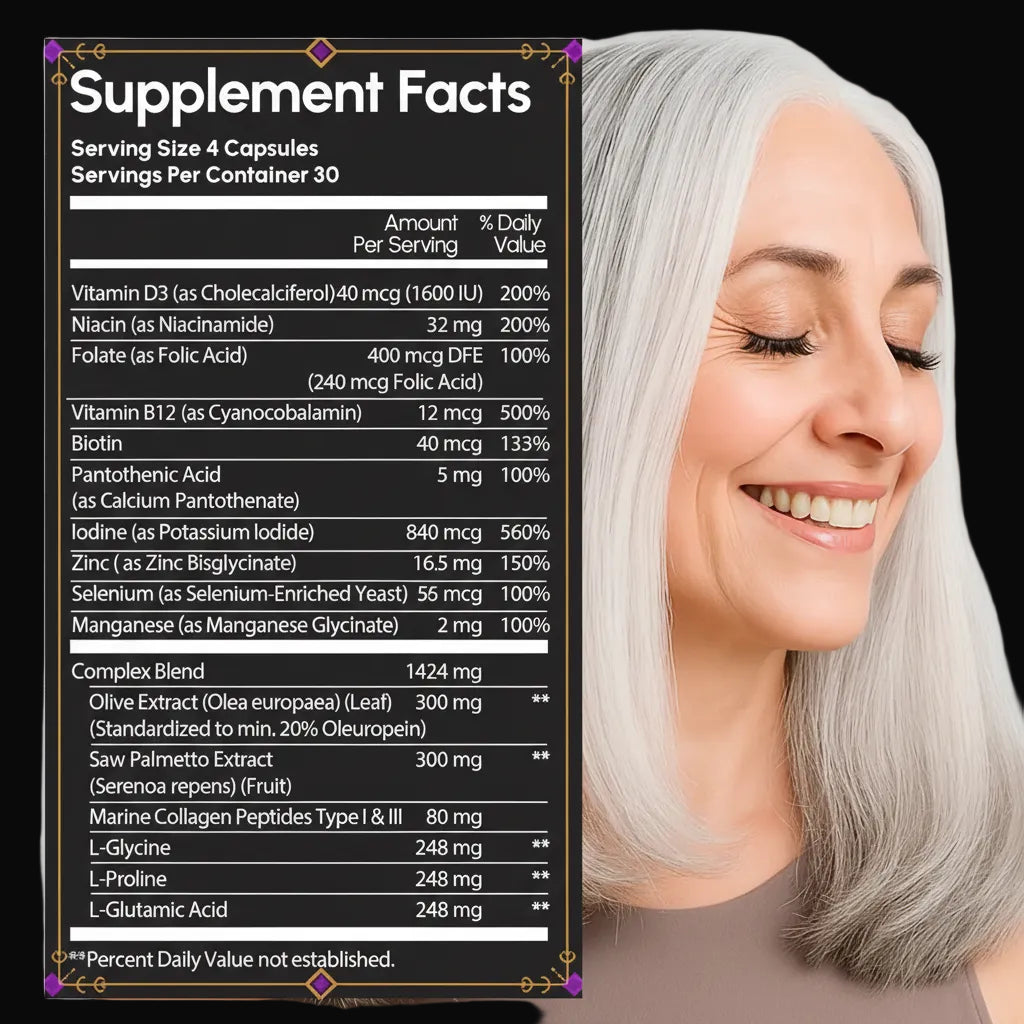 Biotin & Collagen Hair Growth Complex by Maree