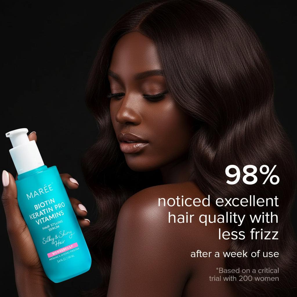 Keratin Oil Serum for Dry & Damaged Hair by Maree