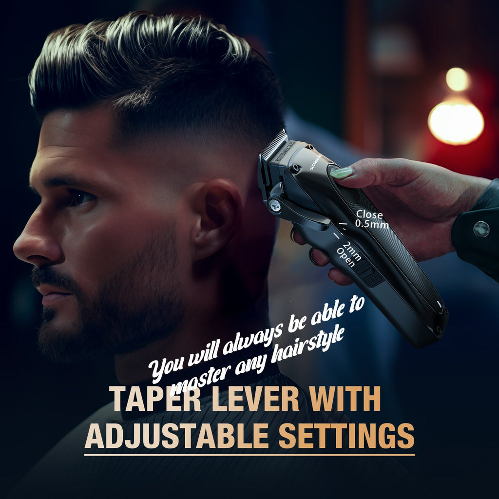 The Black Onyx Clipper and Trimmer Set-Supplier-specific by SUPRENT US