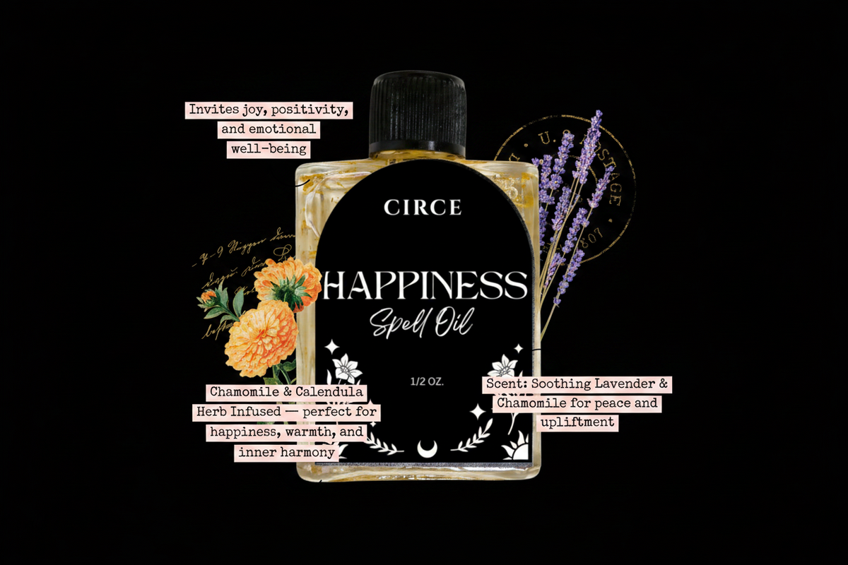 Happiness Ritual Oil — Joy & Positive Energy by Circe Boutique