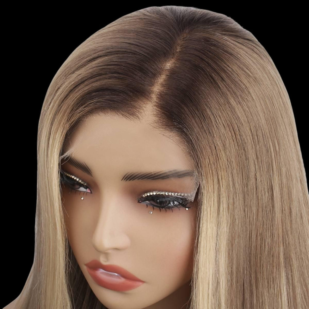 Hazel Glueless 5x5 HD Lace Professionally Colored 100% Human Hair Closure Wig by Private Label