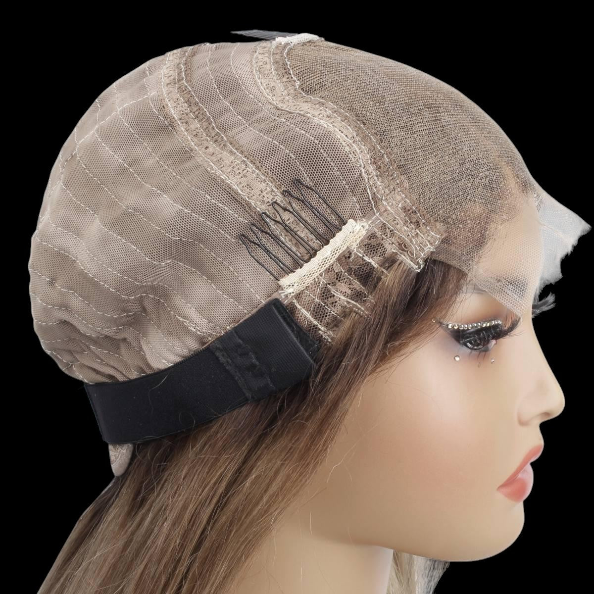 Hazel Glueless 5x5 HD Lace Professionally Colored 100% Human Hair Closure Wig by Private Label