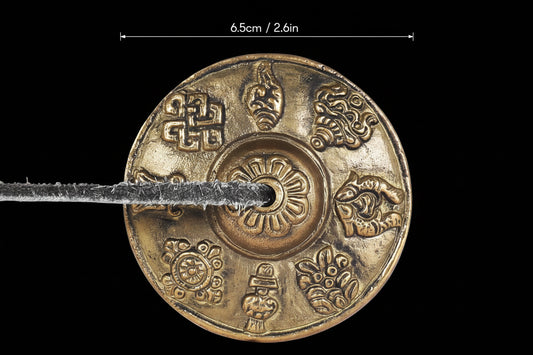 Handcrafted Tibetan Meditation Cymbals - AetherLux.Shop