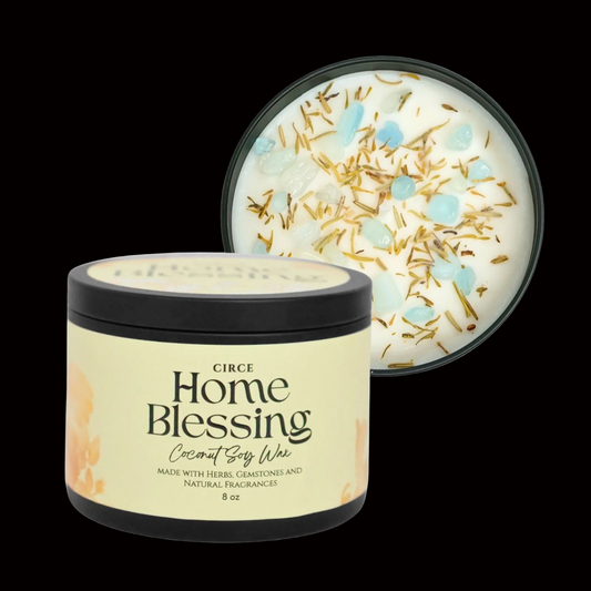 Home Blessing Candle — 8‑oz Harmony & Protection by Circe Boutique