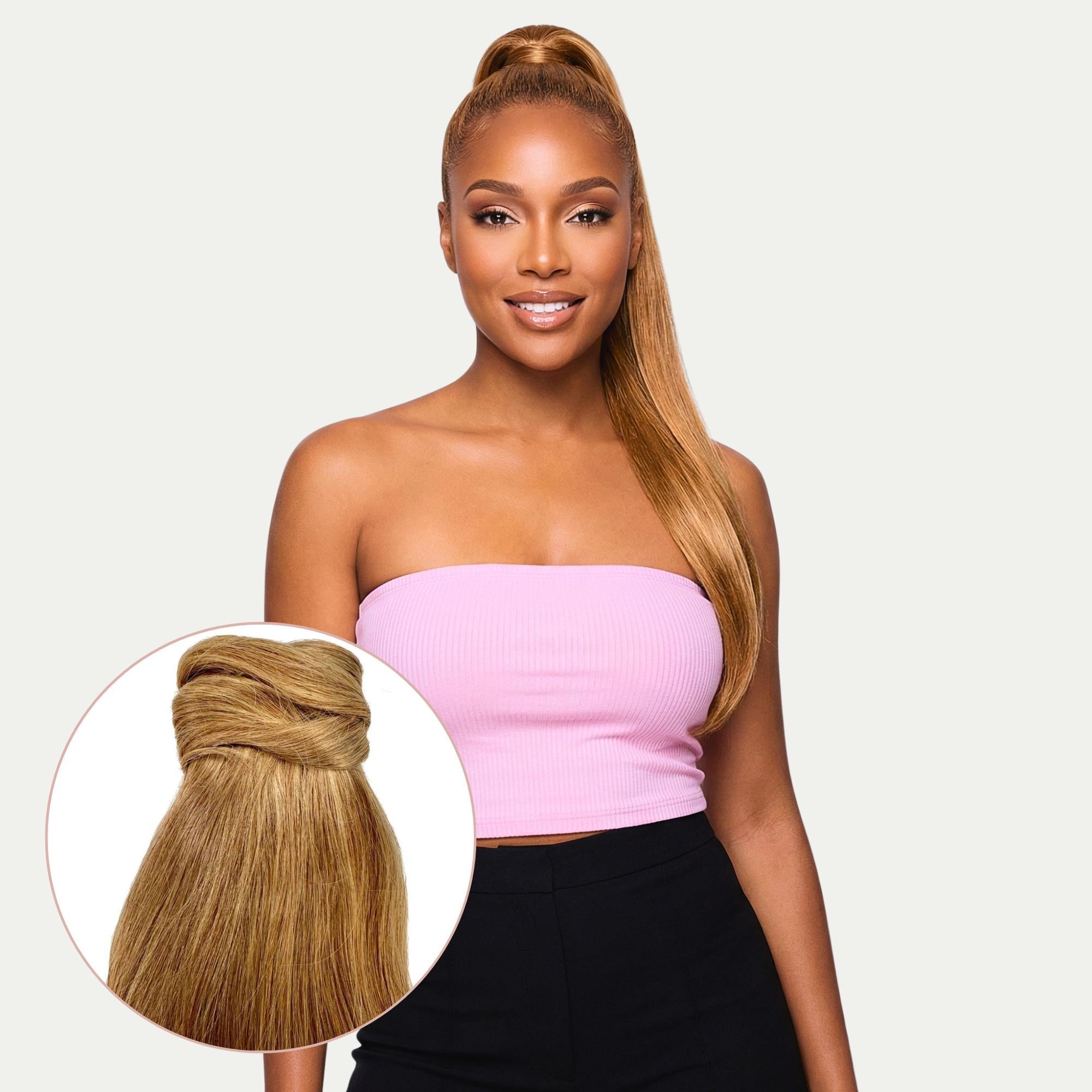 Honey Blonde 100% Human Hair Ponytail Extension by Private Label