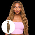 Honey Blonde Deep Wave 27 Bulk 100% Human Braiding Hair by Private Label