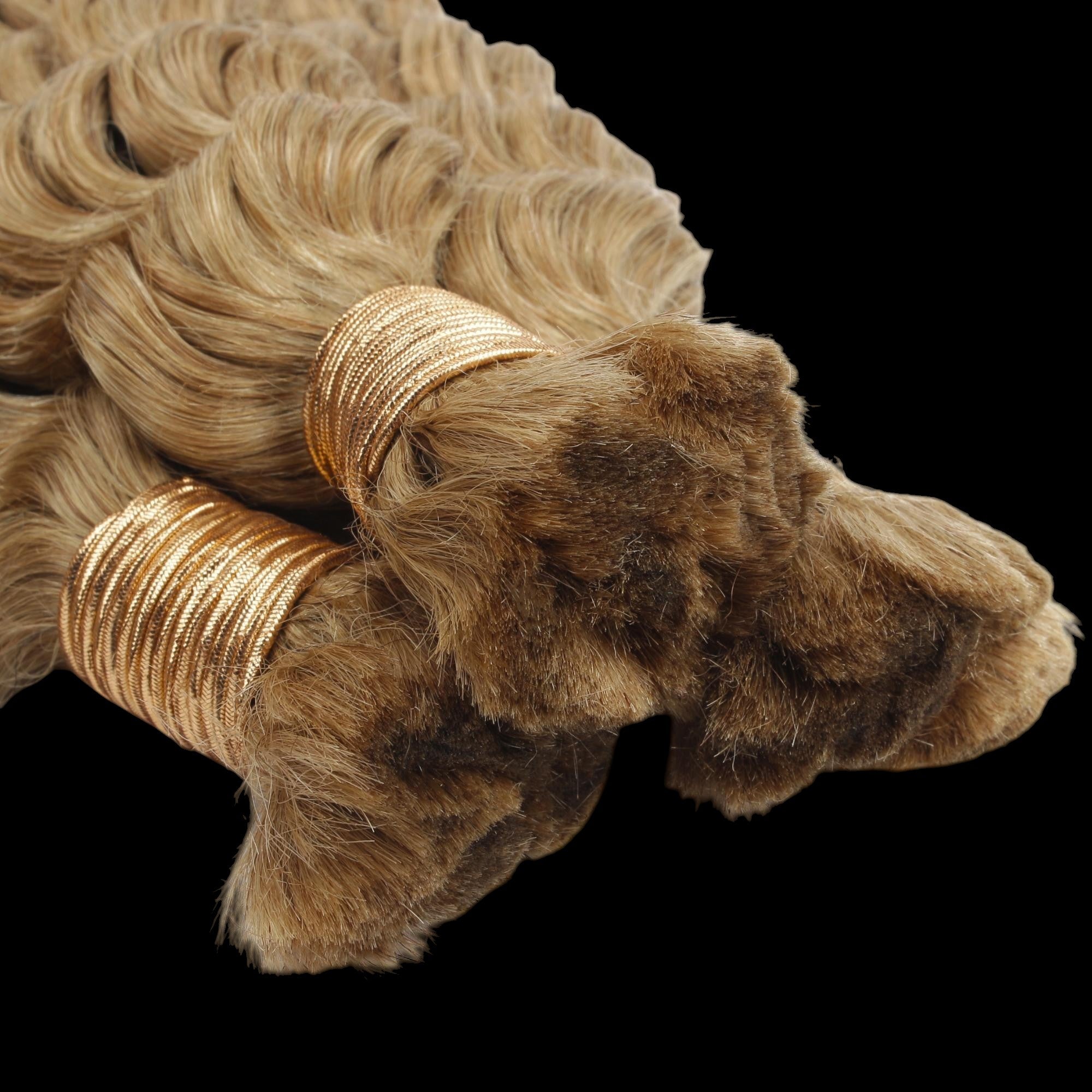 Honey Blonde Deep Wave 27 Bulk 100% Human Braiding Hair by Private Label