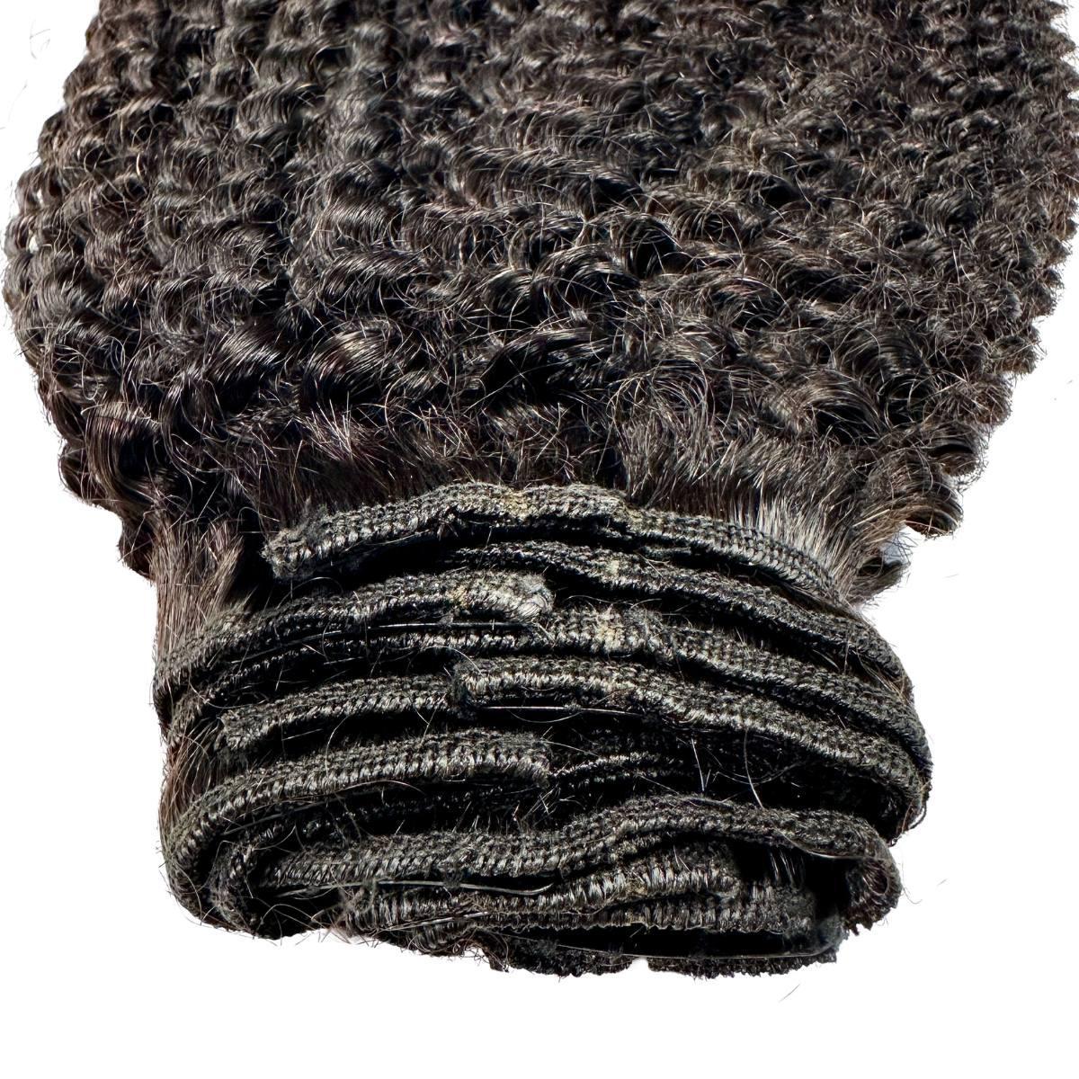 Jerry Curl Clip-In 100% Human Hair Extensions by Private Label