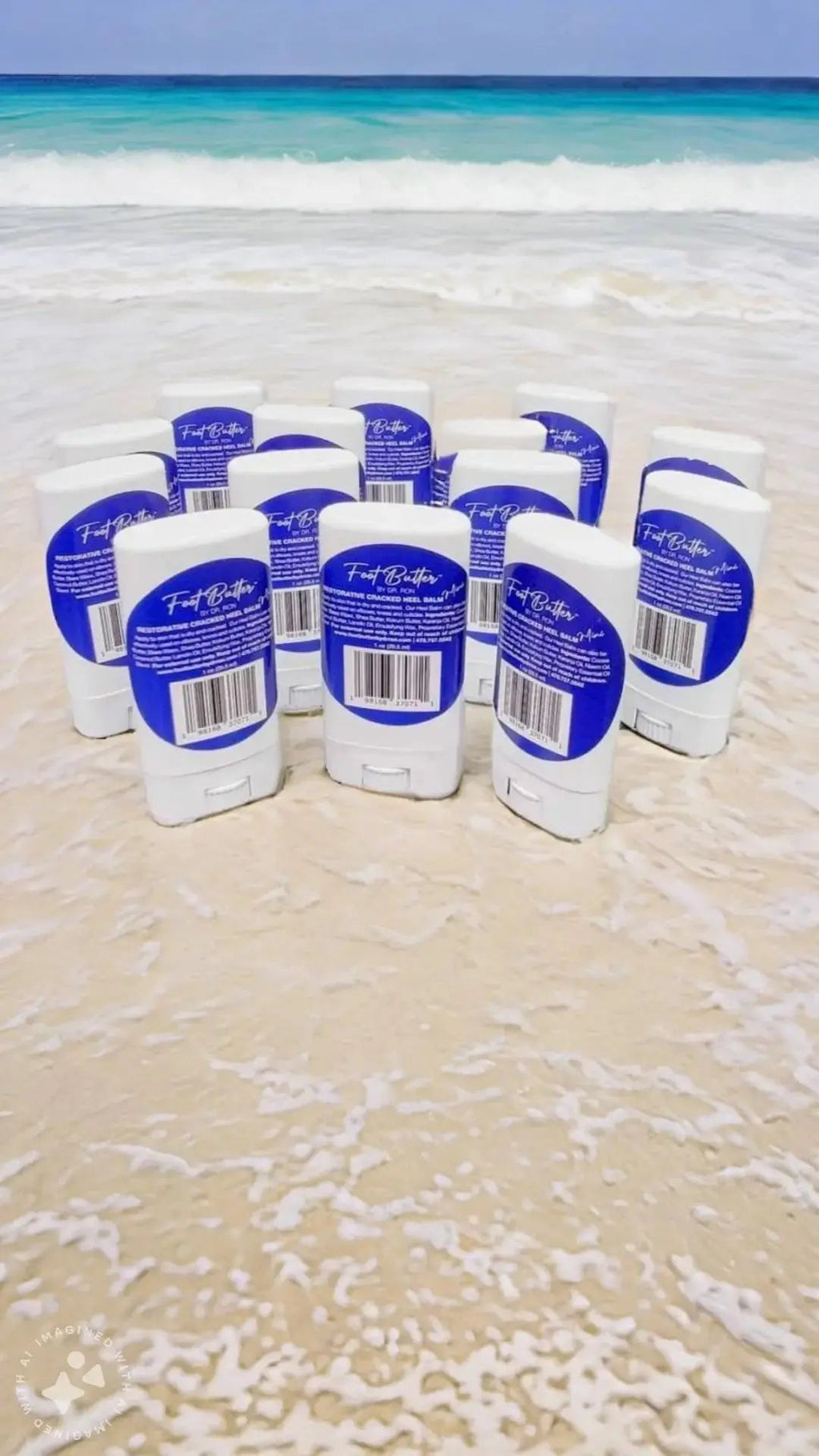 Restorative Cracked Heel Balm Travel Size – 1 oz Deep Moisture Repair by Foot Butter by Dr Ron