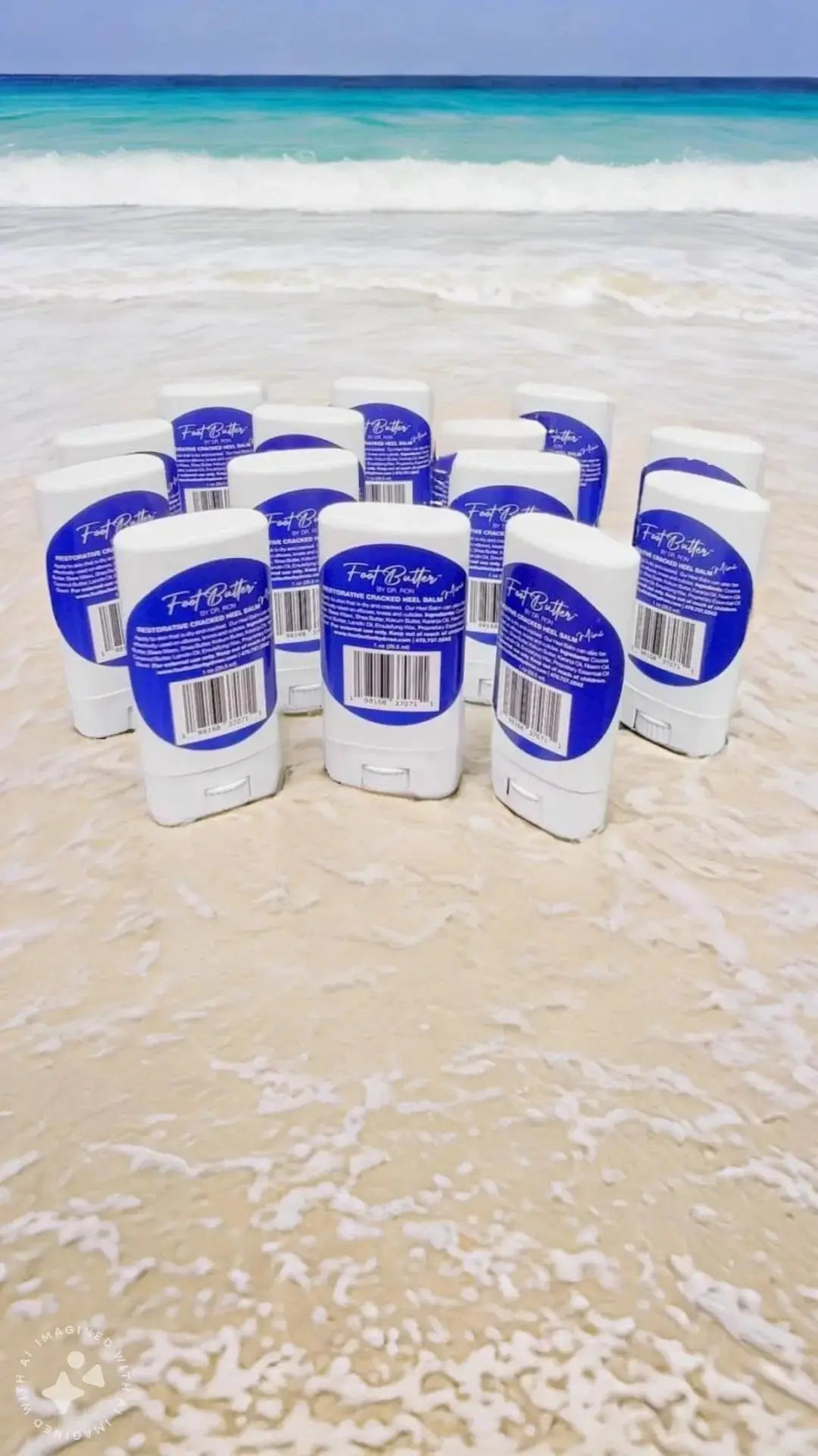Restorative Cracked Heel Balm Travel Size – 1 oz Deep Moisture Repair by Foot Butter by Dr Ron