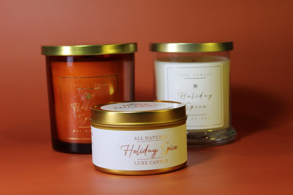 Holiday Spice • Luxe Natural Coconut Wax Candle by The Good Shaman