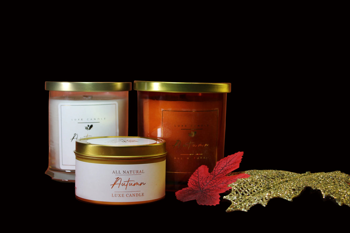 Autumn • Luxe Natural Coconut Wax Candle - AetherLux.Shop