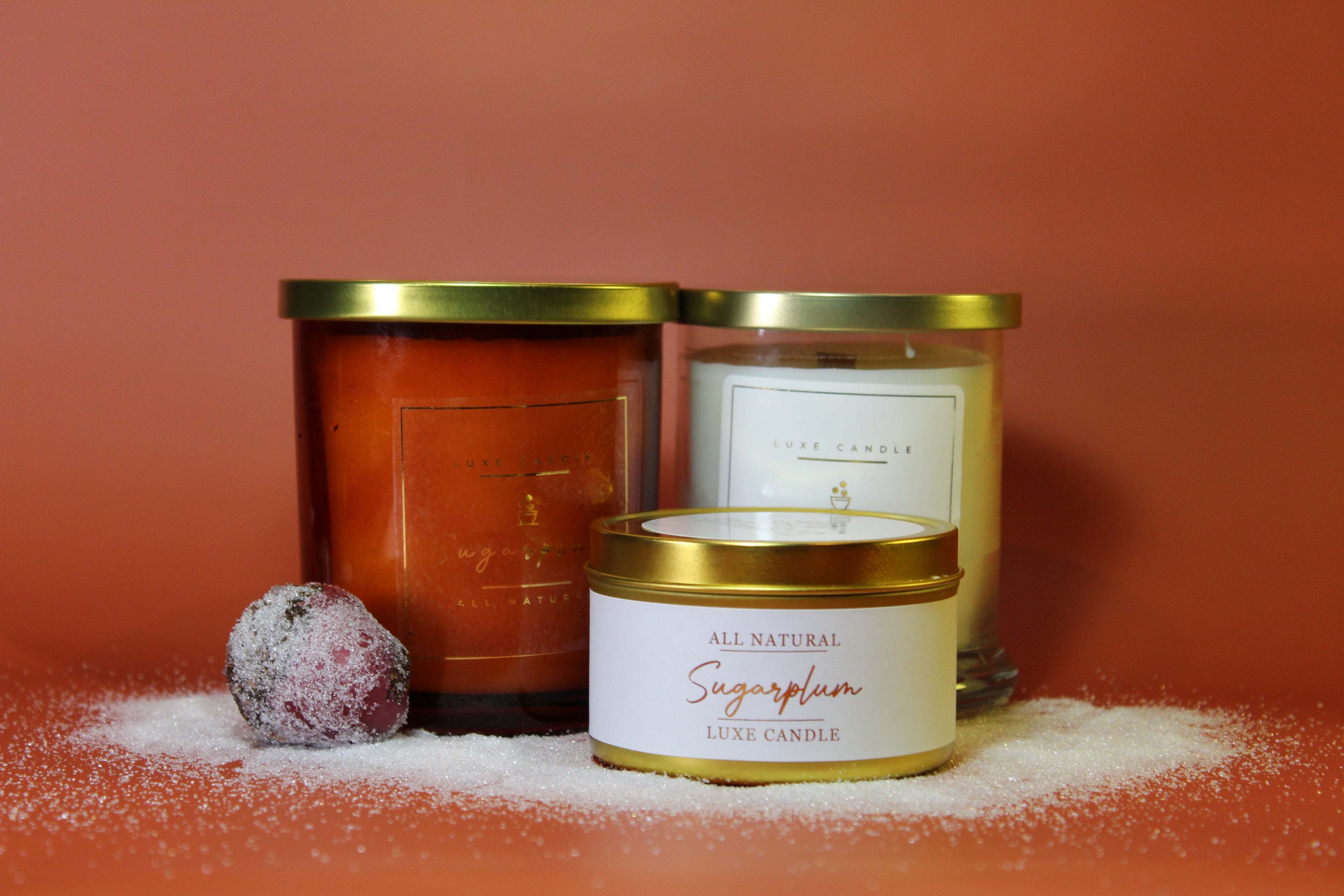 Sugarplum • Luxe Natural Coconut Wax Candle by The Good Shaman