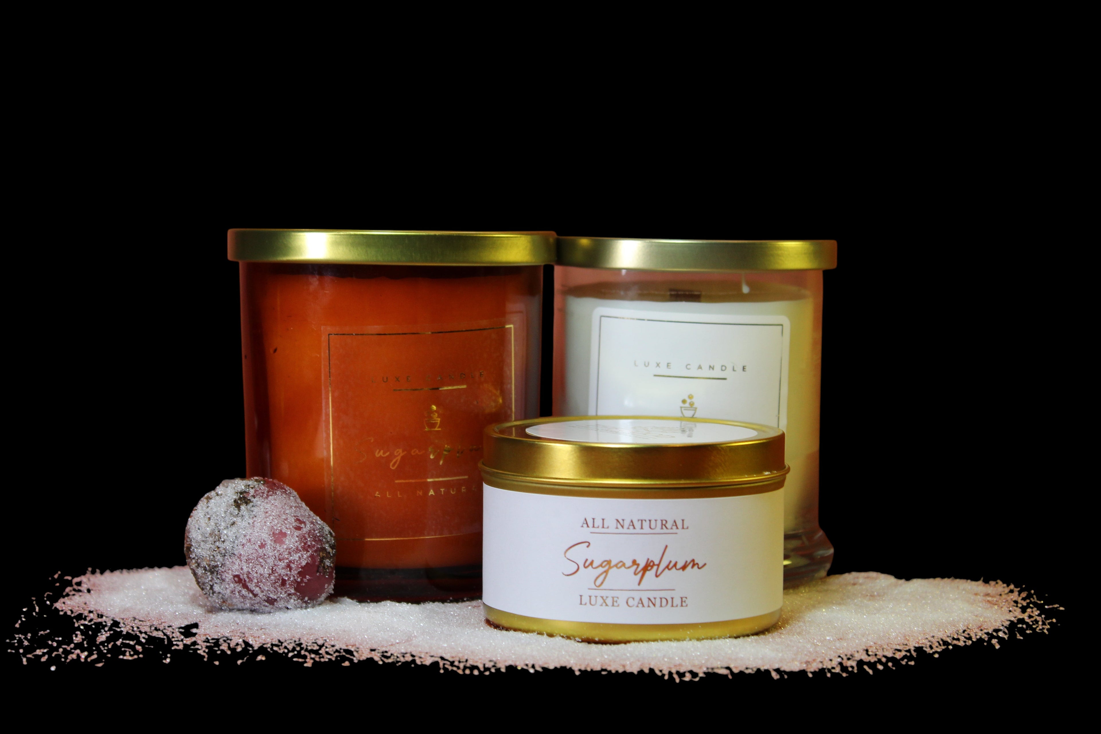 Sugarplum • Luxe Natural Coconut Wax Candle by The Good Shaman