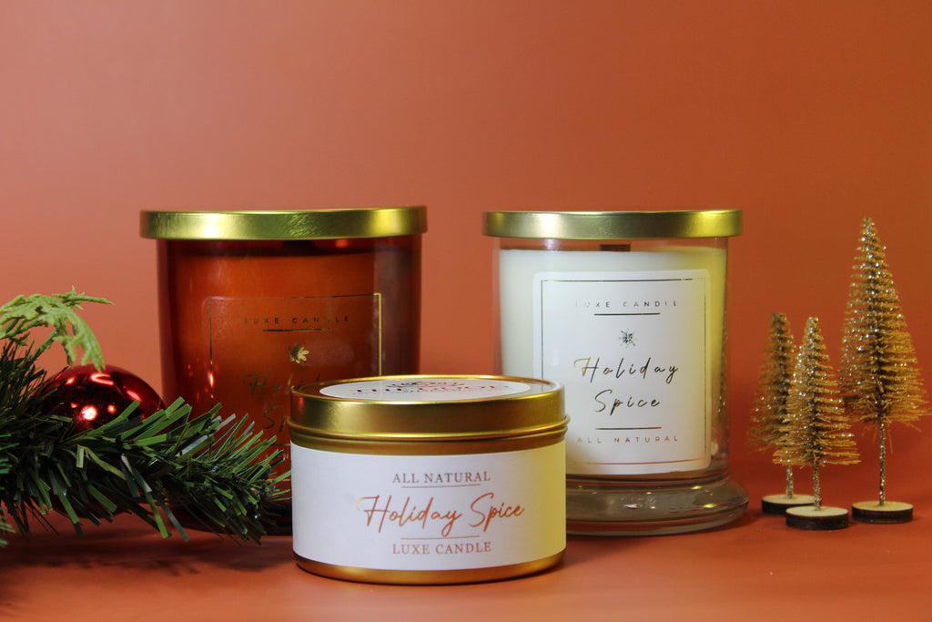 Holiday Spice • Luxe Natural Coconut Wax Candle by The Good Shaman