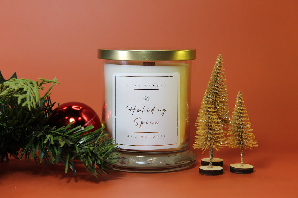 Holiday Spice • Luxe Natural Coconut Wax Candle by The Good Shaman